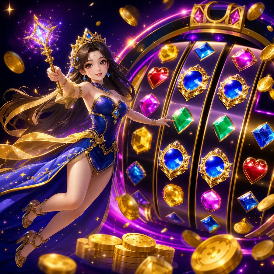 Ilustrasi edukasi untuk Analisis Starlight Princess 1000: Mekanika Pengganda dan Spesifikasi